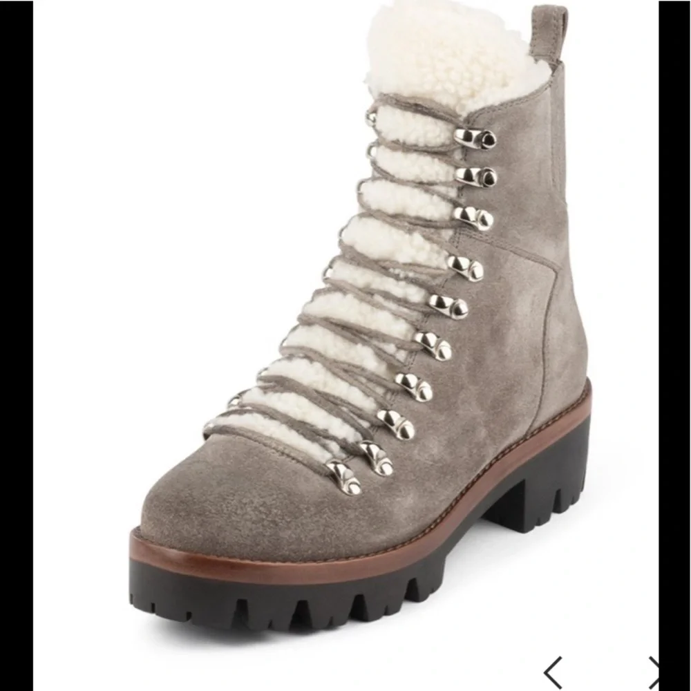 New Jeffrey Campbell Culvert Sherpa boot size 8.5, 10